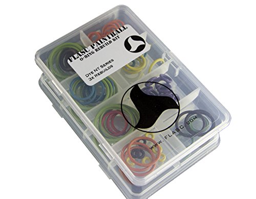 Dye NT 3X Color Coded Paintball o-Ring Rebuild kit by Flasc Paintball
