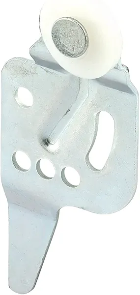 Prime-Line MP6524 Front Closet Door Roller with 1/4 In. Offset and 3/4 In. Nylon Wheel (2 Pack)