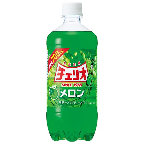 Amazon.co.jp: チェリオ メガ700 メロン 700mlペットボトル×20本入