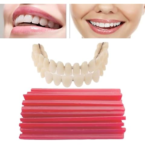 Tooth Repair Kits DIY for Making Temporary Partial or Full Dentures,Tooth Fixing Kit for Improving Condident Smile Cover