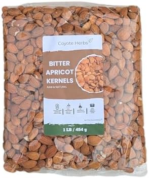 Núcleos de albaricoque amargo 454 g/ 16 oz Semillas crudas, Almen...