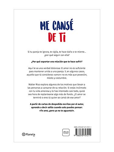 Me Cansé de Ti