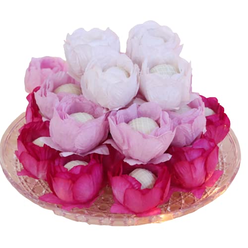 Forminha para doce - Adelle 3 Tons de rosa - 30 unid.