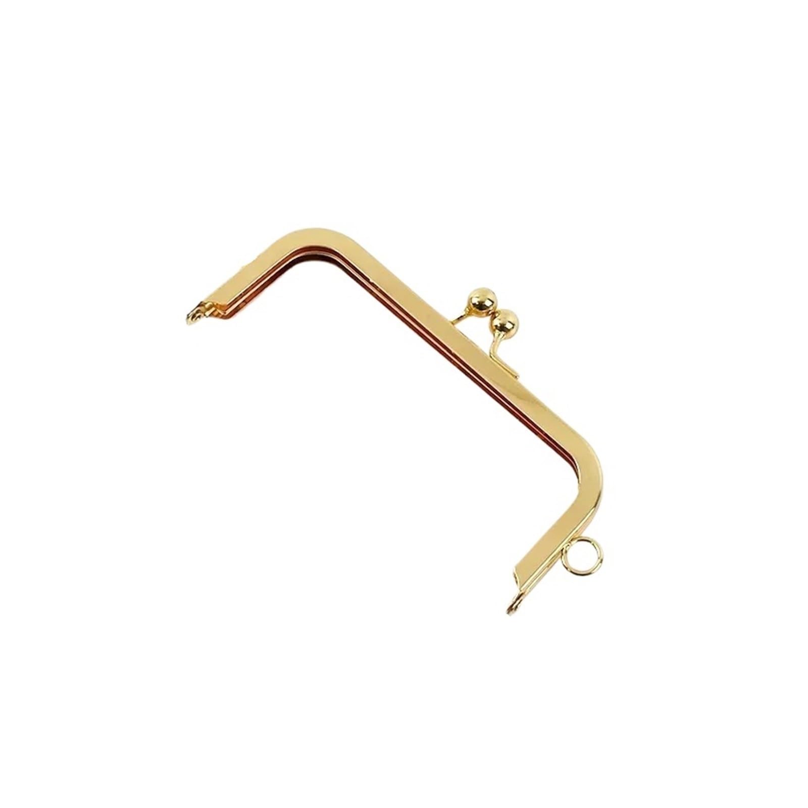 Fermoir baiser en métal Lightgold pour sac à main haut de gamme
