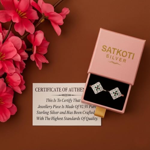 Image of SATKOTI 925 Silver Toe Rings for Women | Adjustable Pure Metal Bichiya with AAA Quality CZ Stone| BIS Hallmarked Jewelry with Authenticity Certificate | Pair of 2 Metti