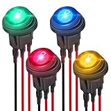 Wasserdicht und UV-beständig: Kfz schalter led konstruiert, um Wasser, UV-Strahlen und extremen Temperaturen zu widerstehen - ideal für Boote, Geländewagen und den Einsatz auf See