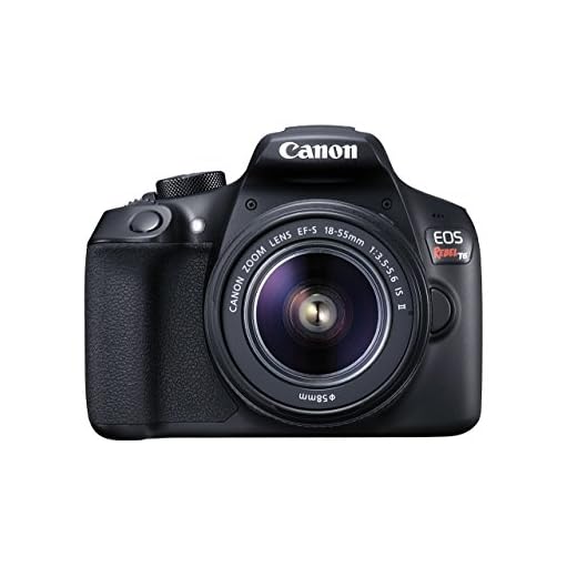 Canon EOS Rebel T6 Digital SLR Camera Kit with EF-S 18-55mm f/3.5-5.6 IS II Lens (Black)