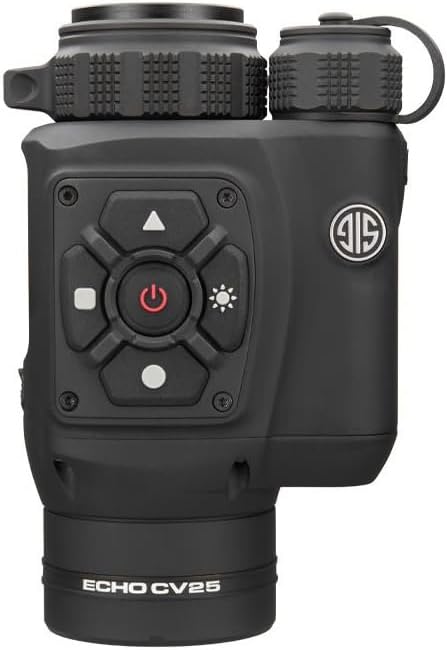 SIG SAUER Echo CV25 Compact 5" Waterproof Thermal Clip-On Device | BDX 2.0 and a Quick Disconnect Mount | Parallax-Free Eyepiece (SOEC22100)