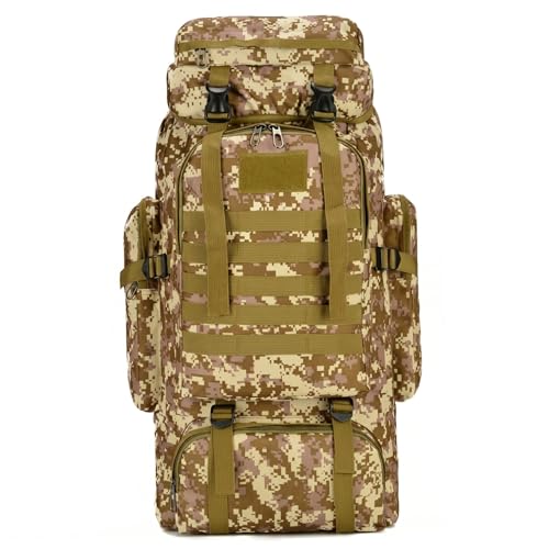 Sac à dos de randonnée étanche en tissu indéchirable grand volume 75L
