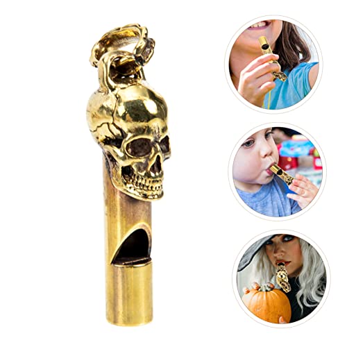 Silbato de Cobre con Forma de Calavera miniatura 7