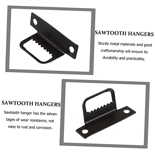 Image of Picture Hanging Hardware 100pcs L-Shape Hooks Hangers for Wall Art Photo Frames Sturdy Metal