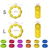 HABNI 12 Pcs Fidget Toys Anillos Sensoriales Juguete De Descompresión Sensorial Juguete Antiestrés para Niños Niñas Alivio del Estrés Y Ansiedad Autismo Y Tdah #1