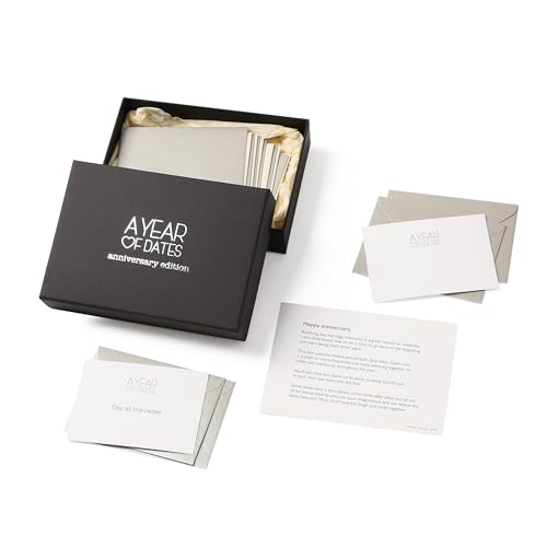 Cadeau de 25e anniversaire de mariage boîte de rendez-vous édition en argent