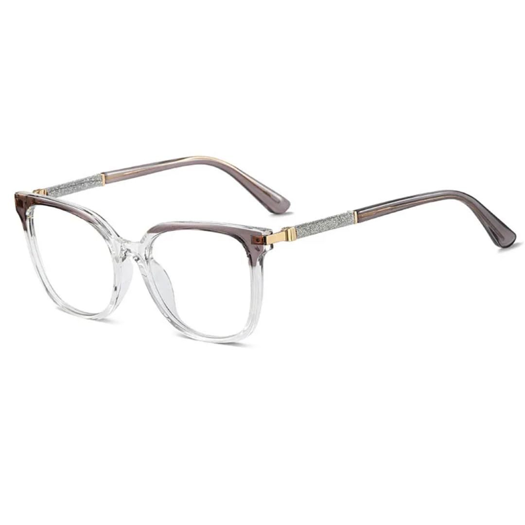Gafas de sol de moda con montura de bisagra, núcleo metálico y patillas con protección UV400.