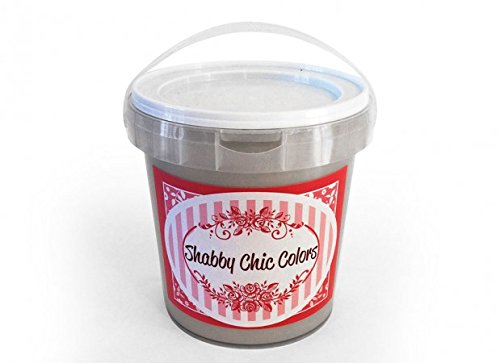 shabbychiccolors - Chalk Paint (peinture à la craie) shabby à très haute couverture – Gris foncé 16 – 5 l