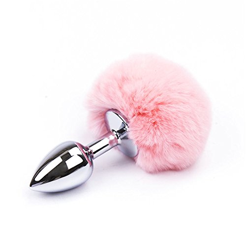 Pompon plug Rosa in acciaio varie misure S Cover