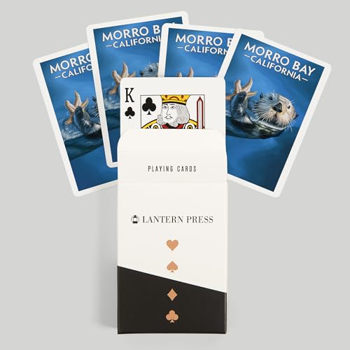 Morro Bay California 52 Cartas para Poker miniatura 6