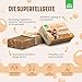 Fellmeister® Bio Hundeseife – 100% handgemachte Naturseife für Hunde – nachhaltige Fell- & Hautpflege mit Kokosöl, Sheabutter & Schwarzkümmelöl – palmölfrei & plastikfrei (1er Stück)