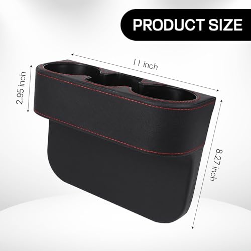 Portavasos para Auto Multifuncional Organizador Universal Negro miniatura 2