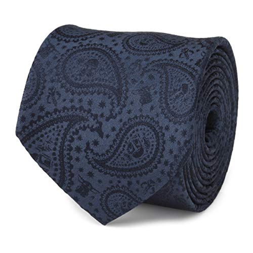 Cufflinks Inc. Mandalorian The Child Paisley Navy Tie