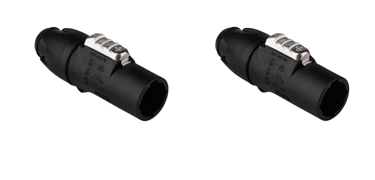 Amazon.com: (2) Two Genuine NEUTRIK NAC3MX-W-TOP PowerCON True 1