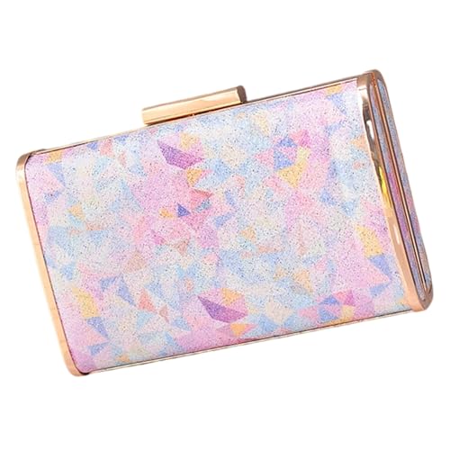 Sac de soirée arc-en-ciel pour cocktail et mariage élégant