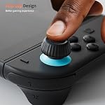 COOWPS Commutateur 2 Poignées pour commutateur Nintendo 2 (2025) et Pro Contrôleur, anti-dérapant Silicone Joystick Cover, confort Ergonomic Design Pince Caps pour commutateur 2