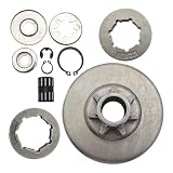 Kit de réparation roulement rondelle jante tambour, Compatible avec la tronçonneuse 038 MS380 MS381, pièce rechange, pignon d'embrayage