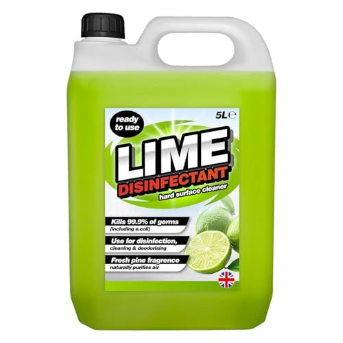 5L Lime Disinfectant Hard Surface Ready To Use Multipurpose Kitchen & Bathroom Cleaner (1 x 5 Litre)