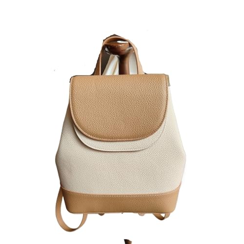Sac à dos en cuir premium au fini mat délicat rose pour femme