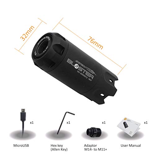 ACETECH Blaster Tracer Unit, Simulates Flame Imitation, Used for M14- CCW And M11+ CW, for Airsoft Game, Like Spitfire