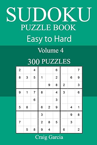 300 Easy to Hard Sudoku Puzzle Book