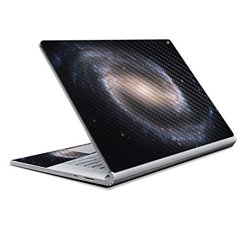 Image of MightySkins Carbon Fiber Skin for Microsoft Surface Book 2 13 inch (2017) - Eridanus,Protective, Durable Textured Carbon Fiber Finish,Easy to Apply, Remove, and Change Styles,