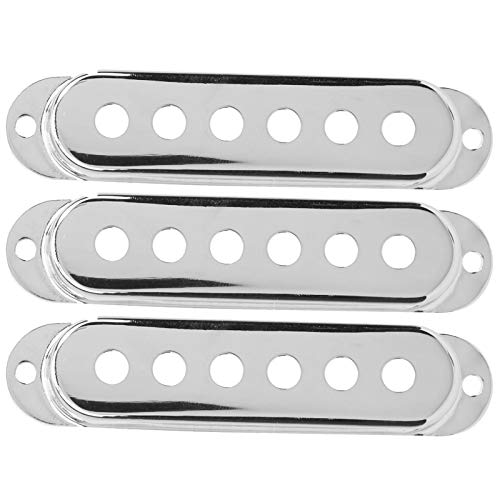 Paquet de 3 accessoires de guitare de couverture de micro de guitare à simple bobine en laiton compatibles avec la… - Les Beatles, Paul McCartney, John Lennon, RIngo Starr, George Harrison Paquet de 3 accessoires de guitare de couverture de micro de guitare à simple bobine en laiton compatibles avec la… – Image 6