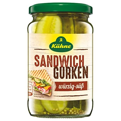 Kühne Sandwich Gurken, 330g Cover