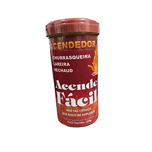 Acendedor Acende Fácil Álcool Sólido 120g Caixa com 8 Pastilhas