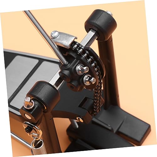 TOYANDONA Pedal metálico simple para bombo miniatura 5