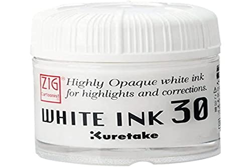 Image of Zig White Ink 30ML (Paste Form)