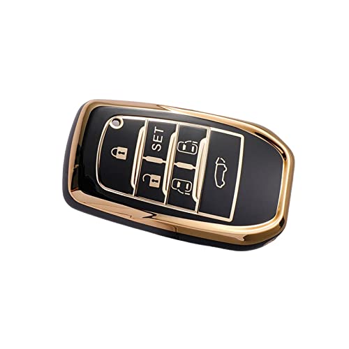 shamjina Capa protetora de chave de carro TPU para 30 botões, instalação conveniente, proteção total