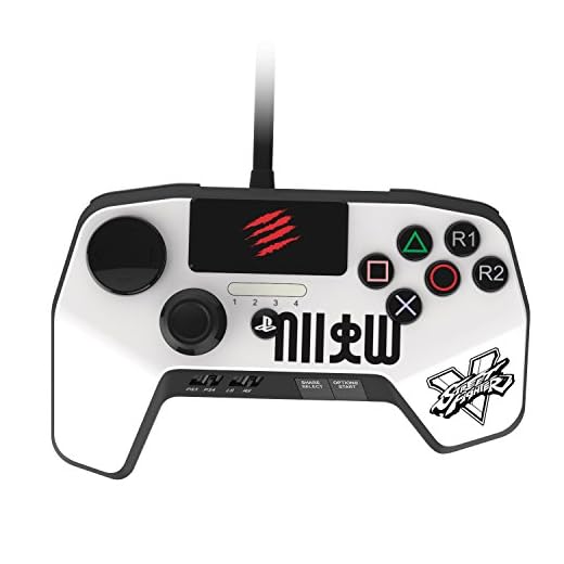 Mad Catz - Street Fighter V Fightpad Pro Blanco Ryu
