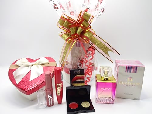 Coffret cadeau parfum femme 100 ml et kit de maquillage pour surprendre et faire plaisir