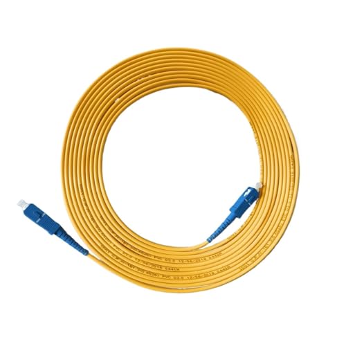 Câble fibre optique SC/UPC monomode 30M cordon de raccordement monoconducteur pour prise FTTH
