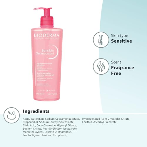 Bioderma 28727 Sensibio Foaming Gel Cleansing And Make-Up Removing Refreshing Feeling For Sensitive Skin Unscented thumb #11