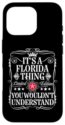 Custodia per iPhone 16 Pro La Florida chiama È una cosa della Florida che non capiresti