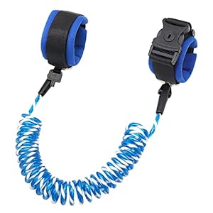 Kids Leash for Boys Baby Wrist Leash for Toddler Anti Lost Wrist Link Reflective 8.2 Feet Child Wrist Leash for 2-10…