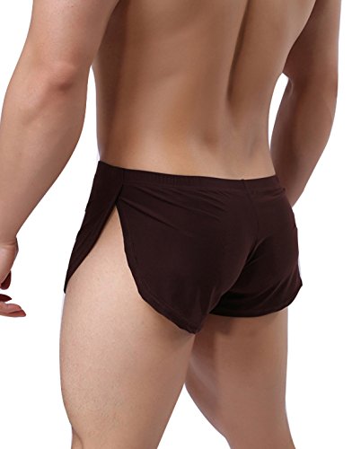 Winday Men's Boxer Underwear, Sexy Boxer Shorts Briefs Trunks Style Underpants 3 Packs #TOP4