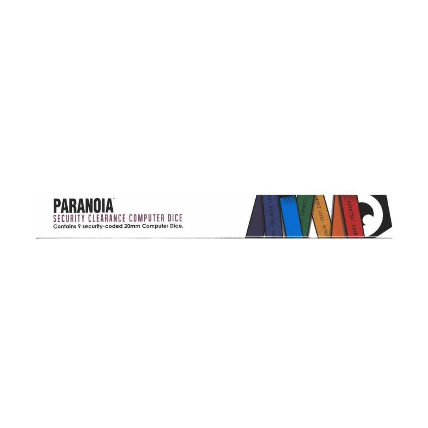 Mongoose Publishing Paranoia RPG: Security Clearance Dice Pack