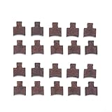 Ersatz-Motor-Kohlebürsten 20 Stück für RS550 Elektroschrauber Zubehör mit Metallmaterial und verlängerter Haltbarkeit