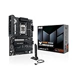 TUF Gaming X870E-PLUS WIFI7 AMD X870E ATX Motherboard with 16+2+1 80A Power Stages, DDR5 Support with AEMP, PCIe 5.0 x16 with PCIe Slot Q-Release Slim, Four M.2 Slots, WiFi 7 with ASUS WiFi Q-Antenna
