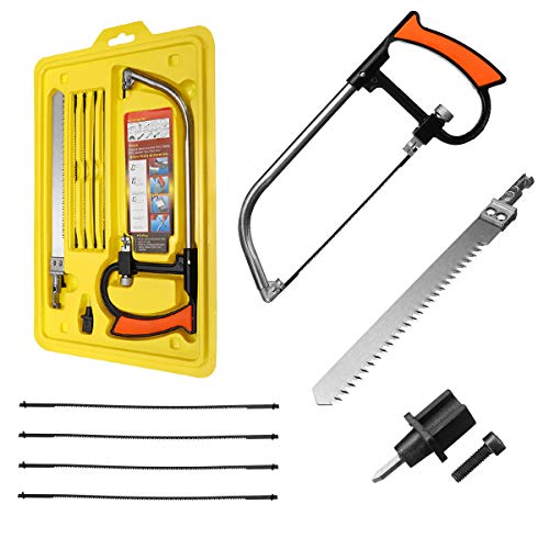 TuToy 9 In 1 Magic Handsaw Set Diy Hand Bow Saws Wood Stone Metal Working Cutting Tools